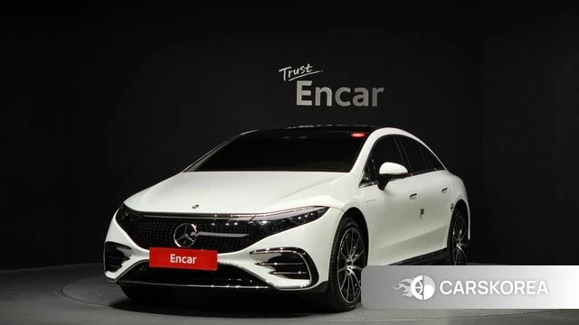 Mercedes-Benz EQS V297 2023 Белый из Кореи