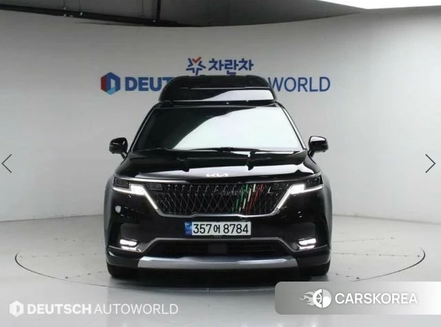 Kia Carnival 4th generation 2021 Черный из Кореи