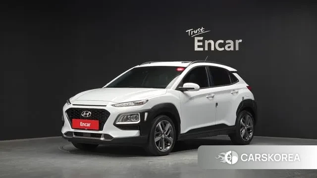 Hyundai Kona 2018 Белый из Кореи
