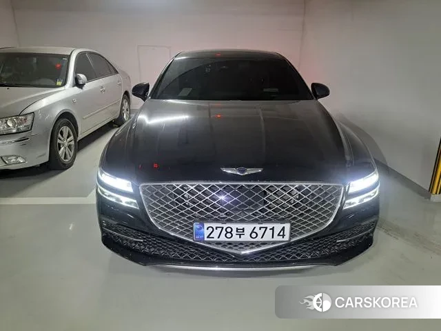 Genesis G80 (RG3) 2020 Черный из Кореи