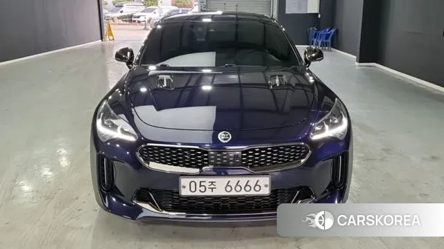 Kia Stinger 2018 Синий из Кореи
