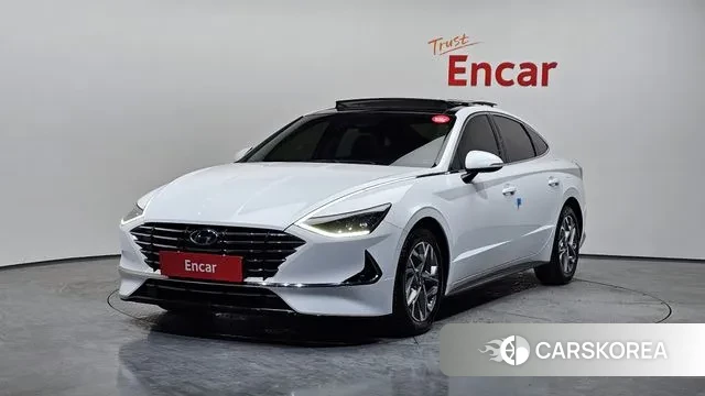 Hyundai Sonata (DN8) 2022 Белый из Кореи