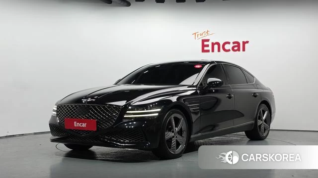 Genesis G80 (RG3) 2021 Черный из Кореи