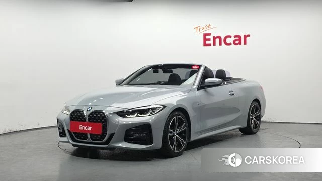 BMW 4 Series (G22) 2023 Светло-серебряный цвет из Кореи