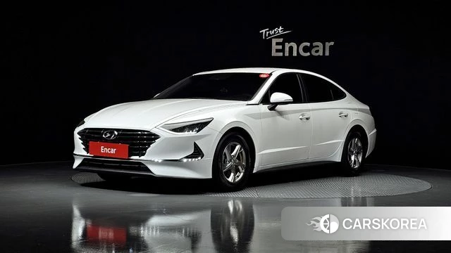 Hyundai Sonata (DN8) 2019 Белый из Кореи