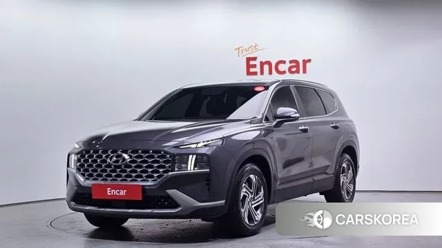 Hyundai The New Santa Fe 2021 Серый из Кореи