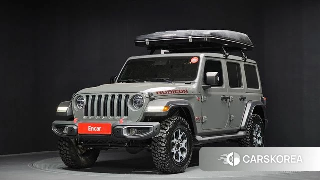 Jeep Wrangler (JL) 2020 Серый из Кореи