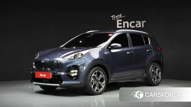 Kia Sportage The Bold 2020 Синий из Кореи
