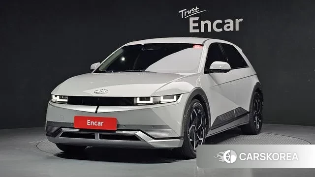 Hyundai Ionic 5 2022 Серебристо-серый из Кореи