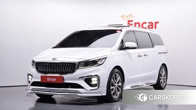 Kia The New Carnival 2019 Белый из Кореи