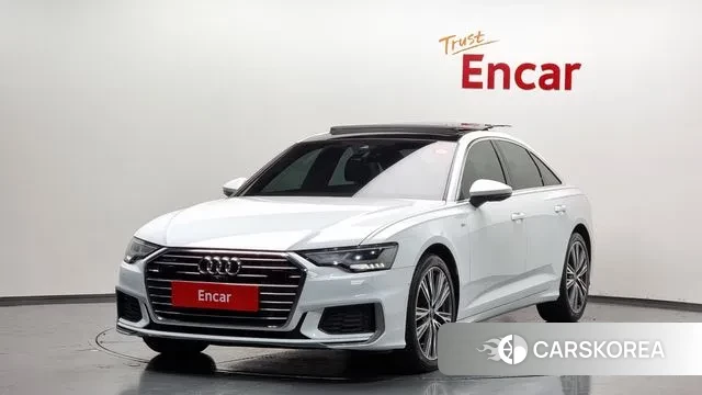 Audi A6 (C8) 2023 Белый из Кореи
