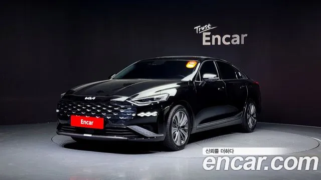Kia K8 Hybrid 2021 Черный из Кореи