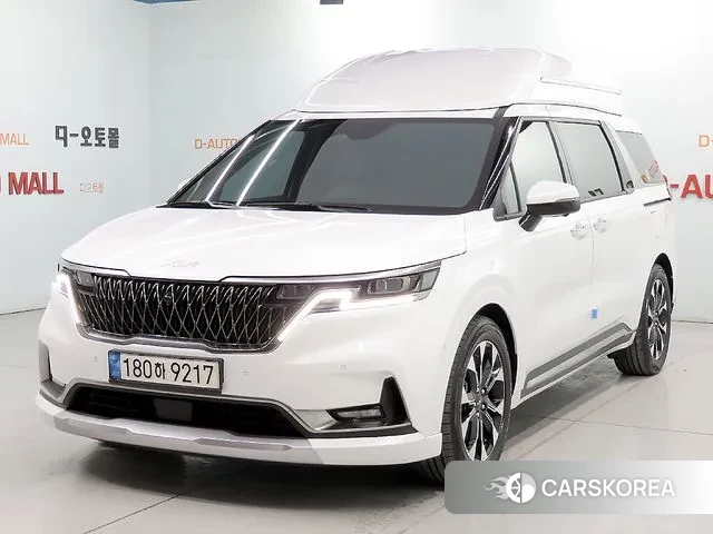 Kia Carnival 4th generation 2023 Белый из Кореи