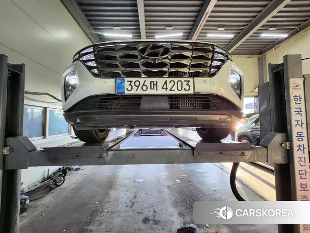 Hyundai Tucson (NX4) 2021 Белый из Кореи