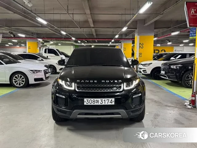 Land Rover Range Rover Evoque 2019 Черный из Кореи
