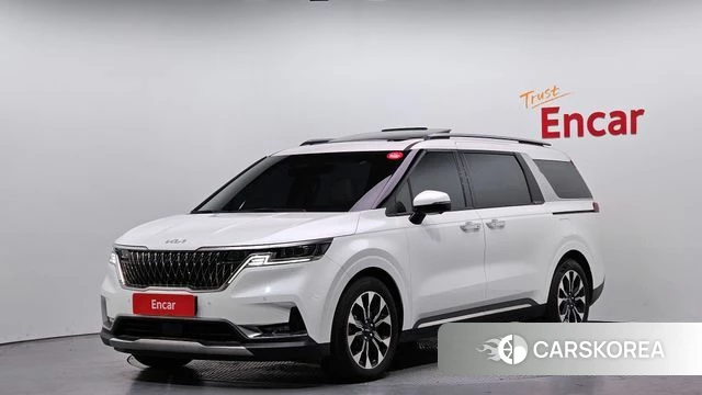 Kia Carnival 4th generation 2023 Белый из Кореи