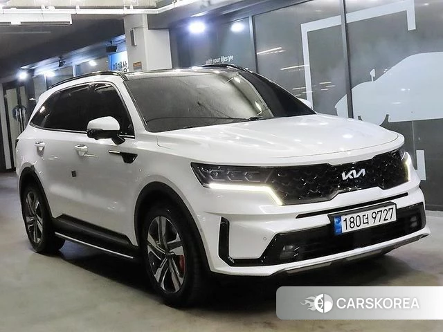 Kia Sorento 4th Generation 2022 Белый из Кореи