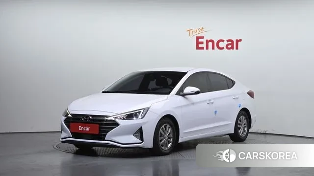 Hyundai The New Avante AD 2018 Белый из Кореи