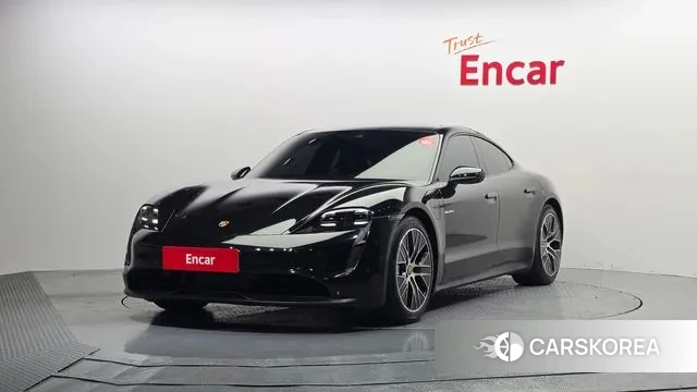 Porsche Taycan 2024 Черный из Кореи