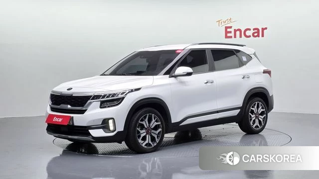 Kia Seltos 2021 Белый из Кореи