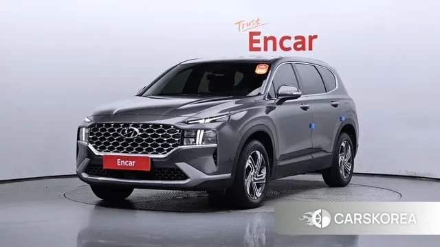 Hyundai The New Santa Fe 2021 Серый из Кореи