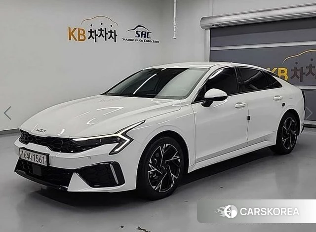 Kia The New K5 3rd generation 2024 Белый из Кореи