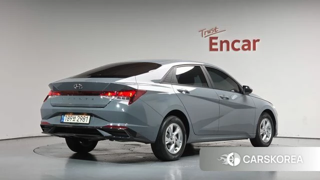 Hyundai Avante (CN7) 2022 Серый из Кореи