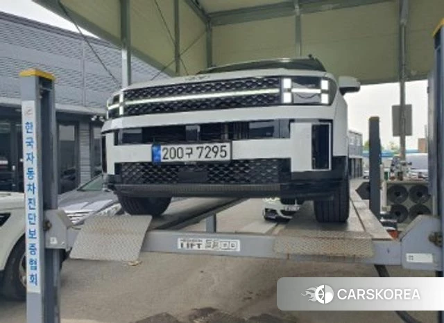 Hyundai Santa Fe (MX5) 2023 Белый из Кореи