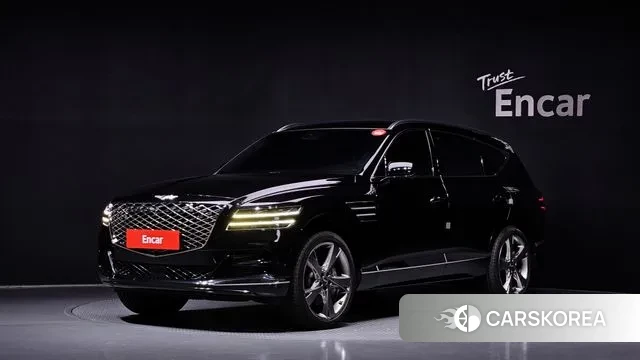 Genesis GV80 2021 Черный из Кореи