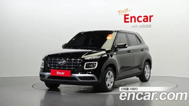 Hyundai Venue 2020 Черный из Кореи