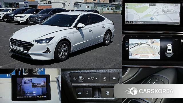 Hyundai Sonata (DN8) 2019 Белый из Кореи