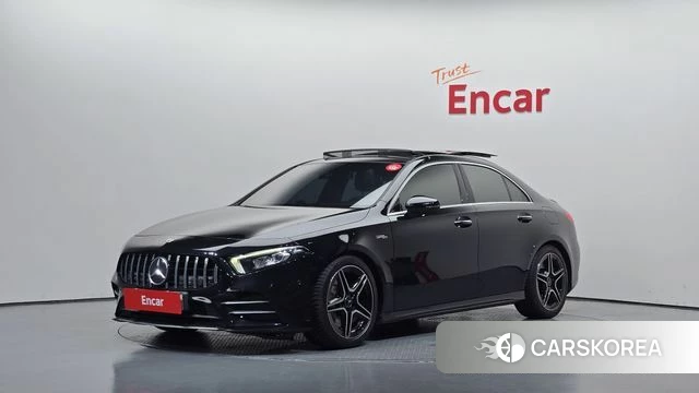 Mercedes-Benz A-Class W177 2021 Черный из Кореи