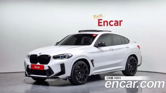 BMW X4M (G02) 2023 Белый из Кореи