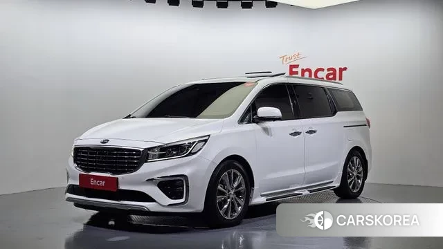 Kia The New Carnival 2018 Белый из Кореи
