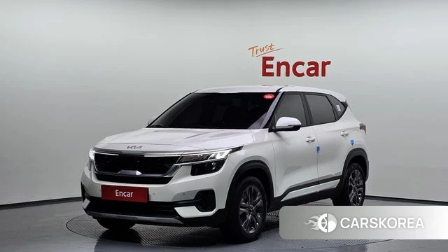 Kia Seltos 2022 Белый из Кореи