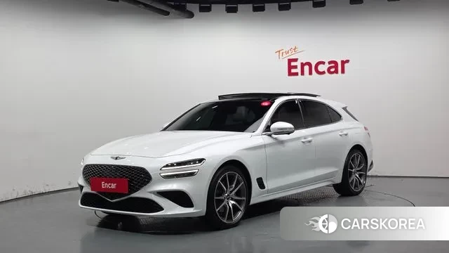 Genesis The New G70 Shooting Brake 2023 Белый из Кореи