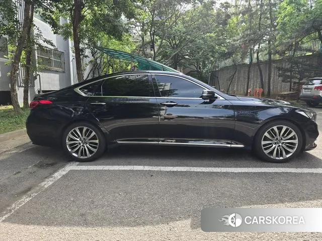 Genesis G80 2018 Черный из Кореи