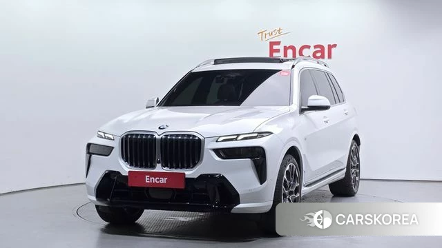 BMW X7 (G07) 2023 Белый из Кореи