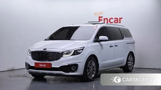 Kia All New Carnival 2018 Белый из Кореи