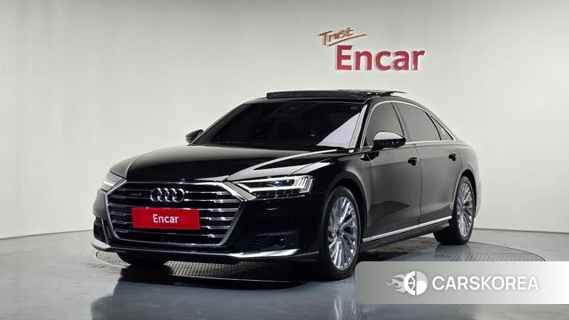 Audi A8 (D5) 2021 Черный из Кореи
