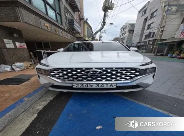 Hyundai The New Santa Fe 2020 Белый из Кореи