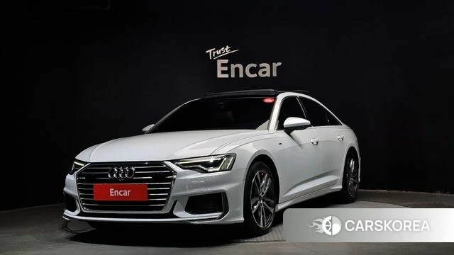 Audi A6 (C8) 2022 Белый из Кореи
