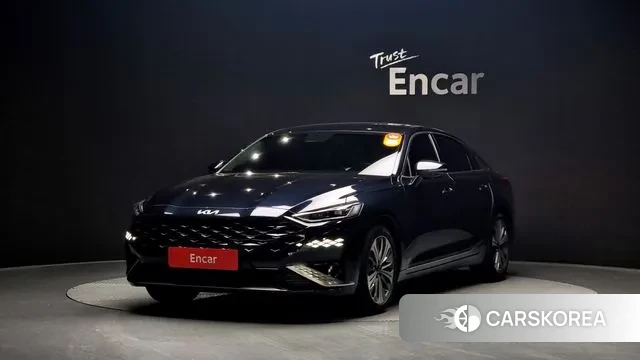 Kia K8 2022 Синий из Кореи