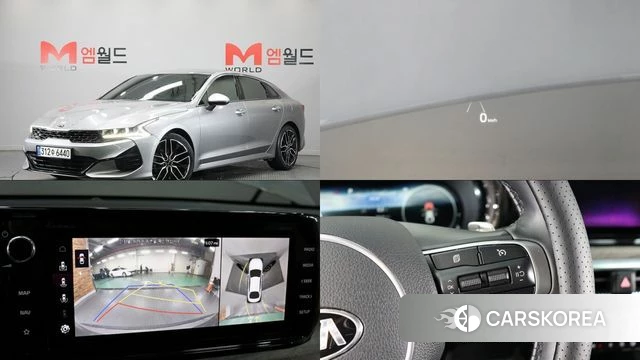 Kia K5 3rd generation 2020 Серебристо-серый из Кореи