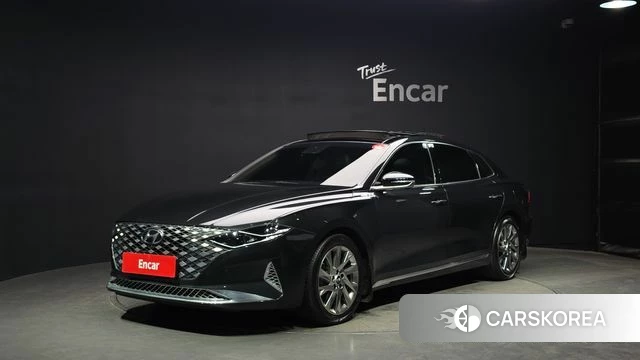 Hyundai The New Grandeur IG Hybrid 2020 Серый из Кореи