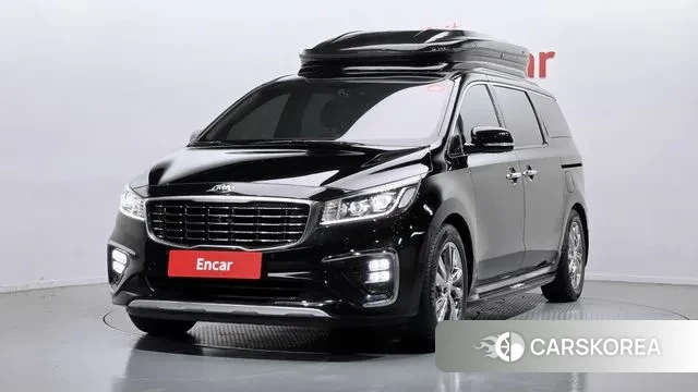 Kia The New Carnival 2019 Черный из Кореи