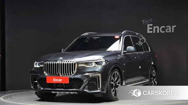 BMW X7 (G07) 2022 Серый из Кореи