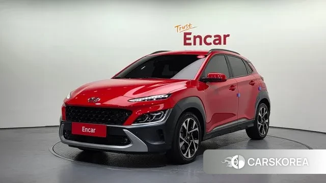 Hyundai The New Kona 2021 Красный из Кореи