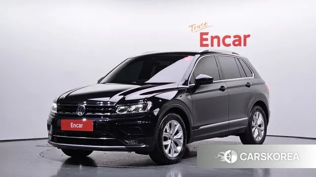 Volkswagen Tiguan second Generation 2018 Черный из Кореи