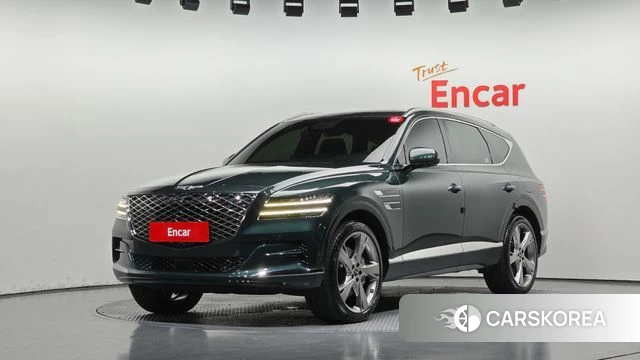 Genesis GV80 2022 Темно-зеленый из Кореи